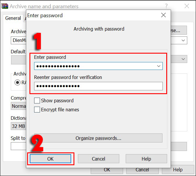 Hướng dẫn nén file và đặt mật khẩu file nén đơn giản chi tiết nhất