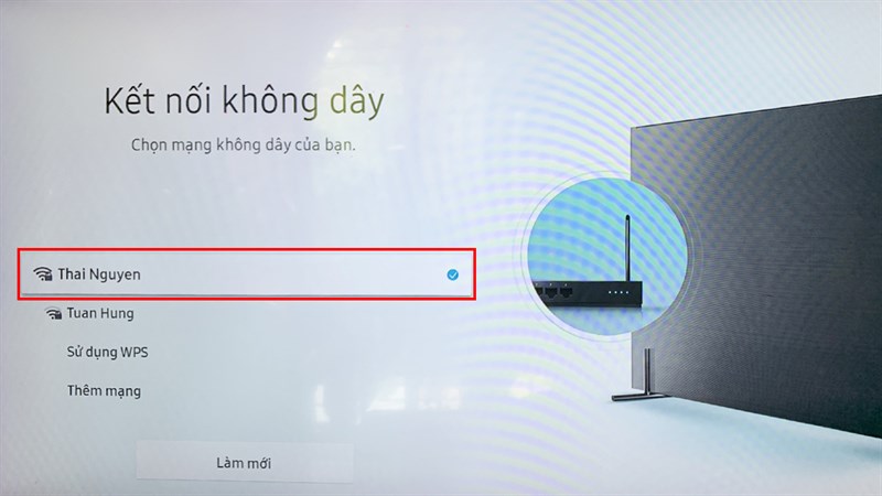 Cách kết nối tivi với WiFi-5 Cách kết nối tivi với WiFi-5