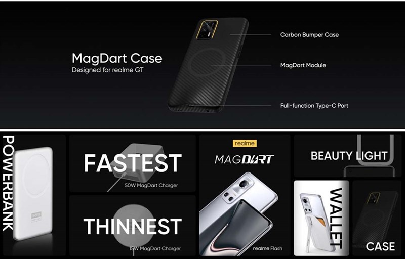 Realme Flash chính thức ra mắt cùng sạc không dây từ tính Magdart