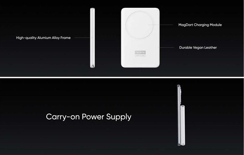 Realme Flash chính thức ra mắt cùng sạc không dây từ tính Magdart