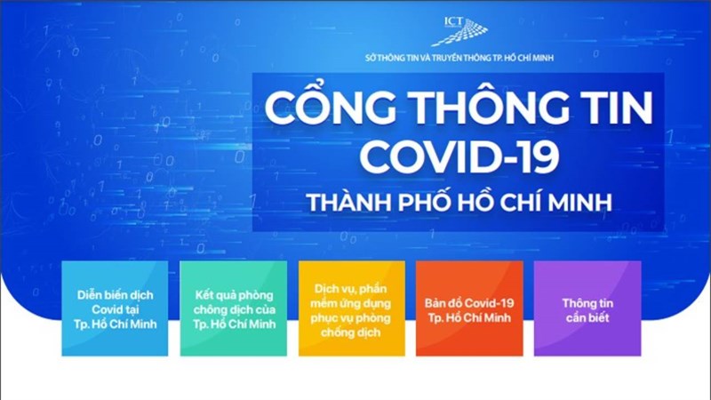 TP.HCM ra mắt website giúp người dân dễ tìm thông tin về Covid-19