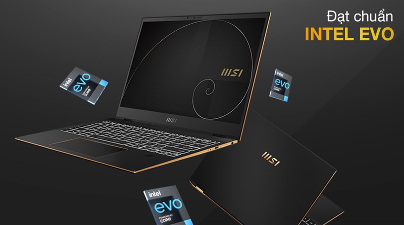 MSI Summit E13 Flip Evo đạt chuẩn Intel Evo.