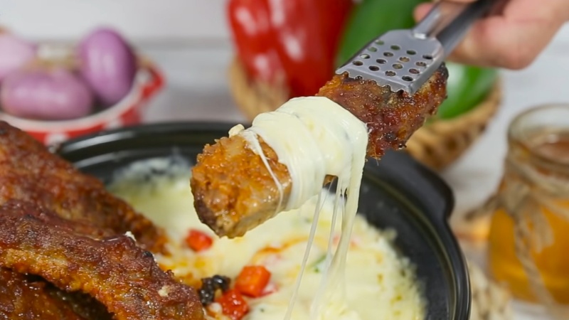 How to make delicious grilled cheese ribs at home