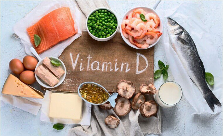 Thực phẩm giàu vitamin D và canxi