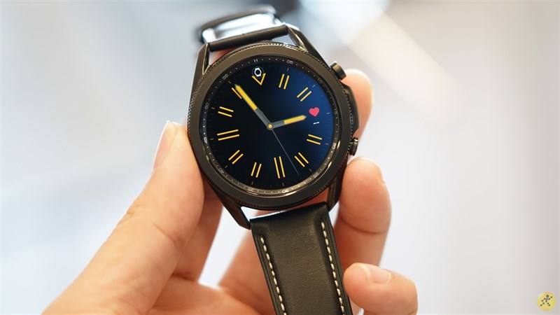 Samsung Galaxy Watch 3 41mm viền thép bạc dây da 
