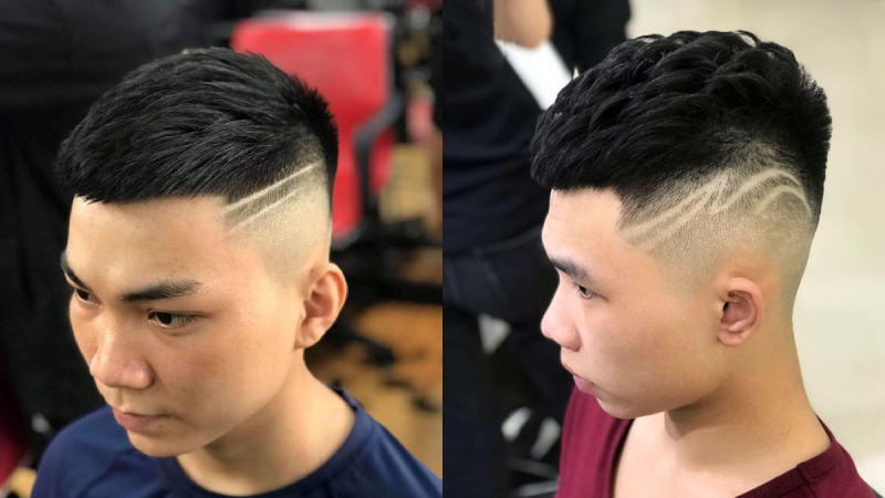 Kẻ vạch tóc nam Mohican