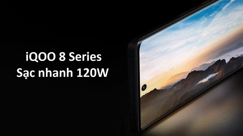 iQOO 8 series với sạc siêu nhanh 120W đạt chứng nhận 3C