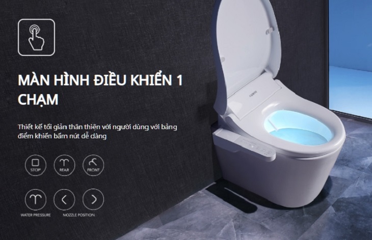 Bảng điều khiển dễ dàng sử dụng