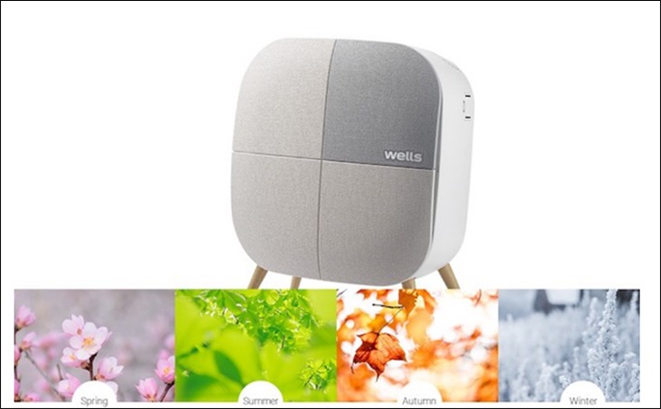 Thiết bị đạt chuẩn lọc sạch không khí thông minh với công nghệ lọc thông minh theo mùa