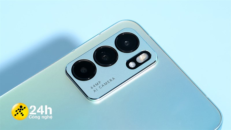 Thiết kế cụm camera của OPPO Reno6 5G.