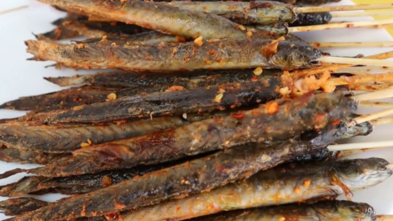 How to make grilled goby fish with delicious taste