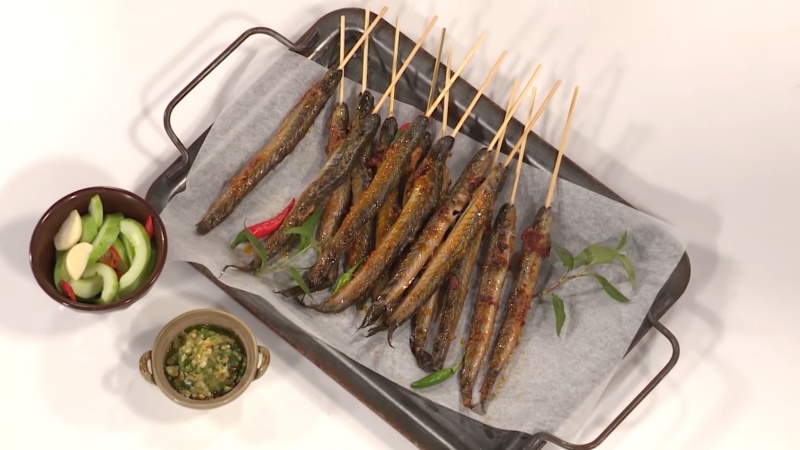 How to make delicious and irresistible grilled goby with salt and pepper very simple