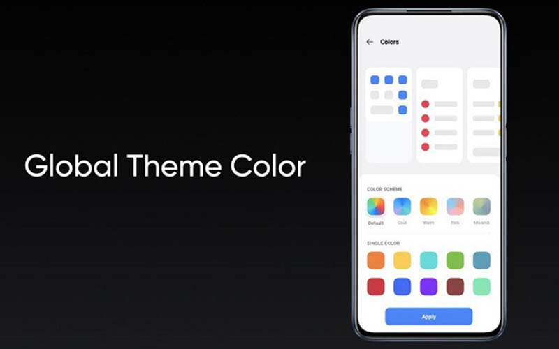 Giao diện Realme UI 