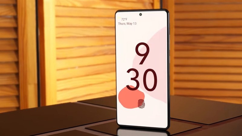 Mặt trước dự kiến của Pixel 6