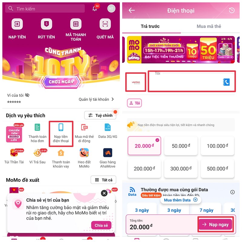 nạp card điện thoại online nạp card điện thoại online
