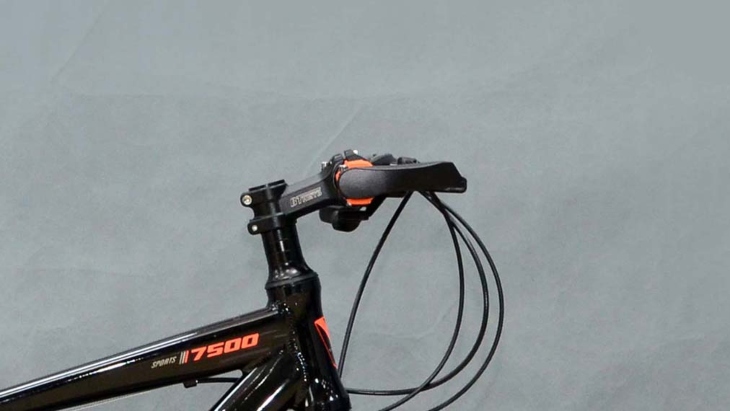 Xe đạp đường phố Touring Vivente Sport 7500 27.5 inch Đen cam thiết kế tay lái ngang dễ sử dụng