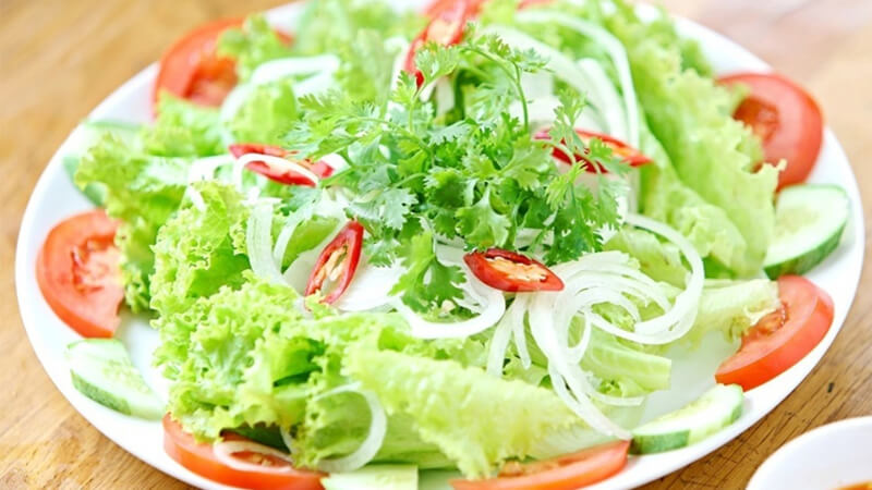 Hướng dẫn làm món salad dầu giấm thơm ngon bổ dưỡng dễ làm tại nhà