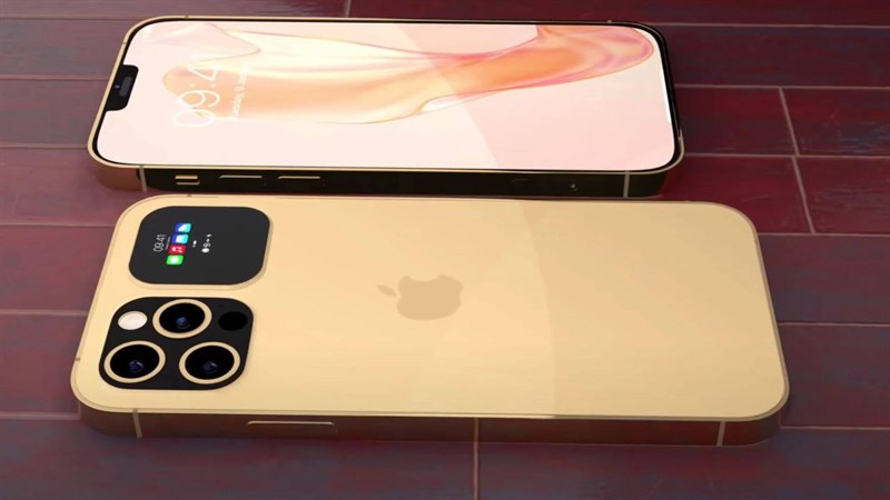 Màn hình phụ này sẽ hiển thị một số thông tin cơ bản như email, thời tiết, iMessenger, Apple Music, dung lượng pin...