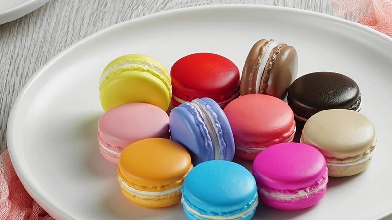 How to make delicious macarons with many flavors