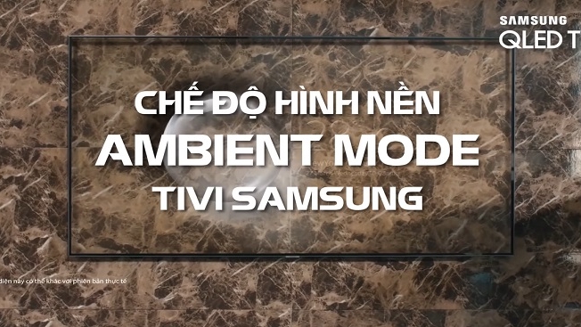 Ambient mode: Điều đặc biệt về chế độ Ambient là sự kết hợp hoàn hảo của bốn mùa trong một bức tranh sống động. Hãy khám phá sức mạnh của chế độ này trên tivi Samsung của bạn.