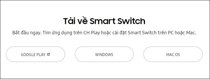 Tải ứng dụng Smart Switch
