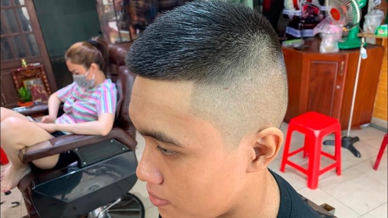 Kiểu Tóc Lính Thủy Đánh Bộ  Buzz Cut   Chia Sẻ Từng Bước Cắt Chi Tiết  Nhất  Ng  Tuấn Barber 17  YouTube