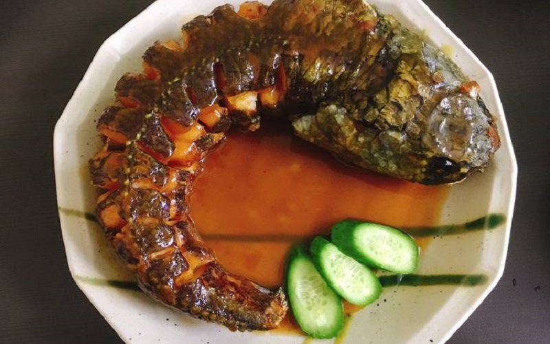 How to make fried snakehead fish with delicious tamarind sauce