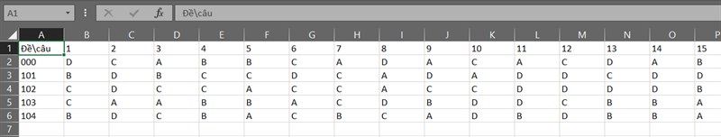 Cách trộn đề trắc nghiệm online-6 Cách trộn đề trắc nghiệm online-6