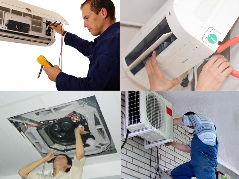 Điều hoà nhảy aptomat: Nguyên nhân và cách khắc phục đơn giản > Do điều hoà bị chạm điện trên dàn nóng hoặc dàn lạnh