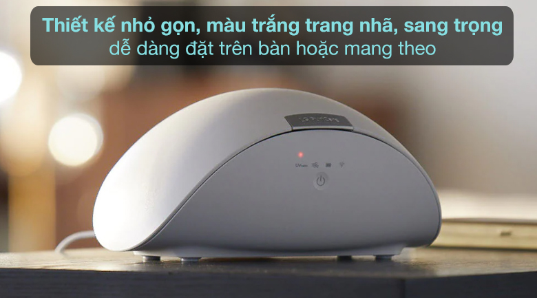 Hộp đựng khẩu trang lọc khí LG PuriCare sở hữu vẻ ngoài nhỏ gọn