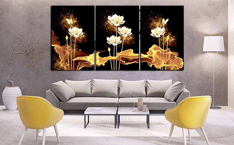 Paintings, statues