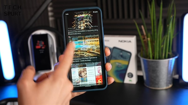 Nokia XR20 hoàn toàn đủ khả năng mang đến những trải nghiệm mượt mà đối với những tác vụ cơ bản. Nguồn: Trusted Reviews.
