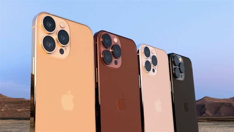 iPhone 13 Pro Max màu nâu đồng
