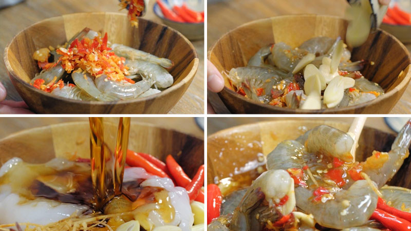 Cách làm tôm muối chua ngọt cực ngon, không ngán