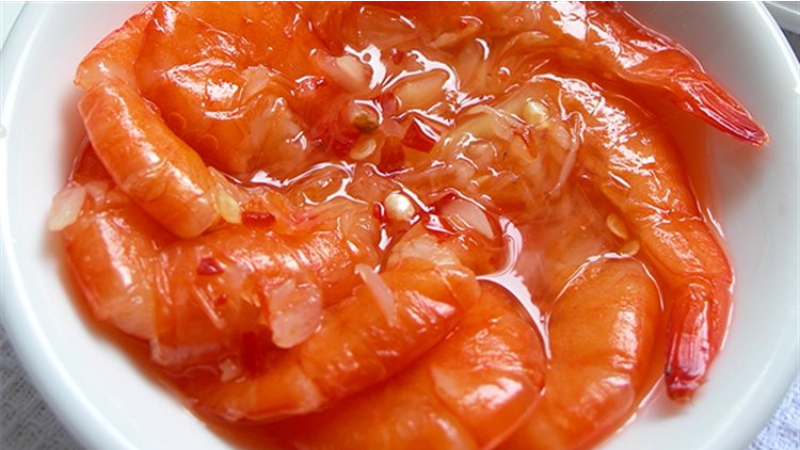 Tôm muối chua ngọt chuẩn hương vị của miền Tây