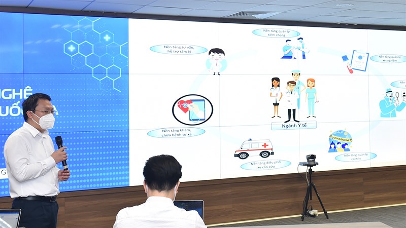 Ra mắt Trung tâm Công nghệ phòng, chống Covid-19 quốc gia