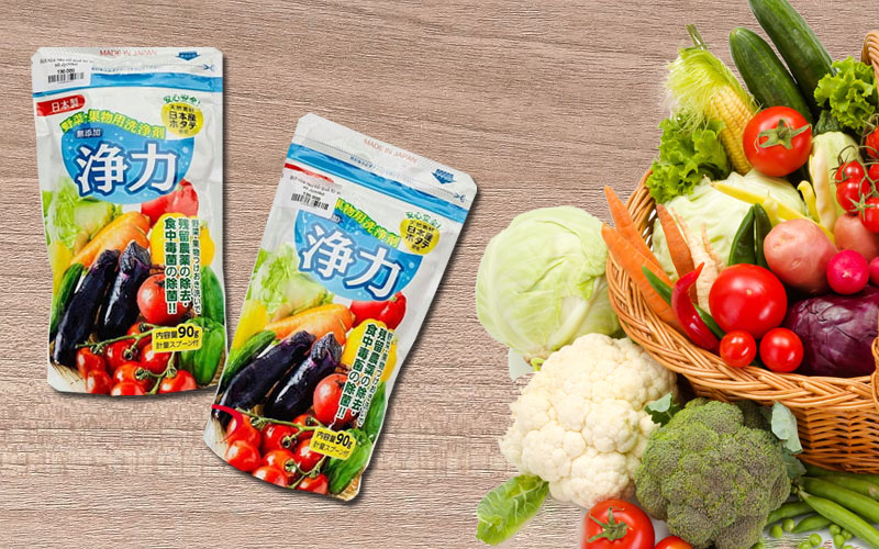Bột rửa rau quả Jyoriki có gì đặc biệt?