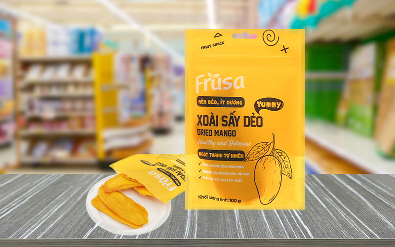 Xoài sấy dẻo Frusa