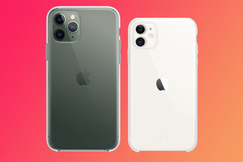 Cả iPhone 11 và iPhone 11 Pro đều có phần thiết kế tương đồng nhau.