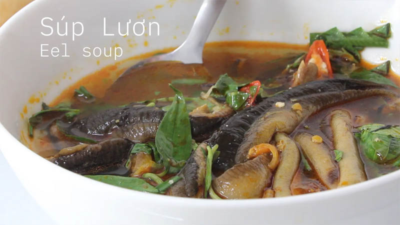 Súp lươn chuẩn vị Nghệ An