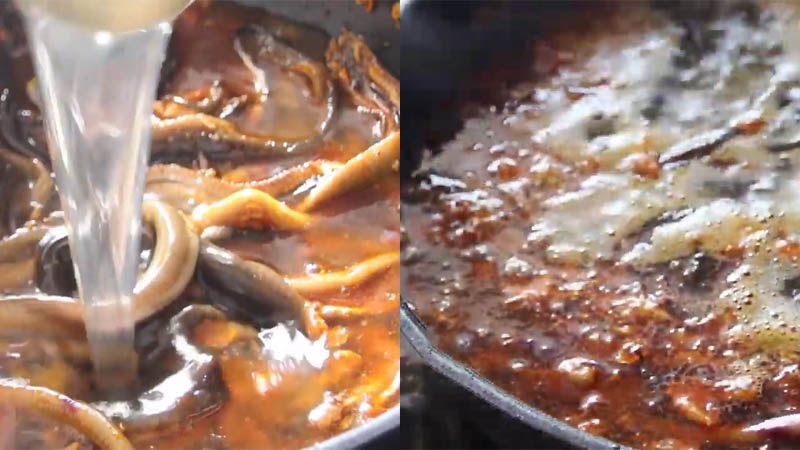 Nấu súp lươn