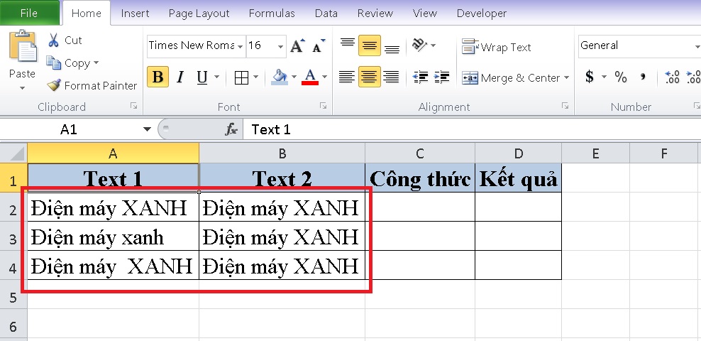 Cách So Sánh Dữ Liệu 2 Cột Trong Excel Đơn Giản Chi Tiết Nhất