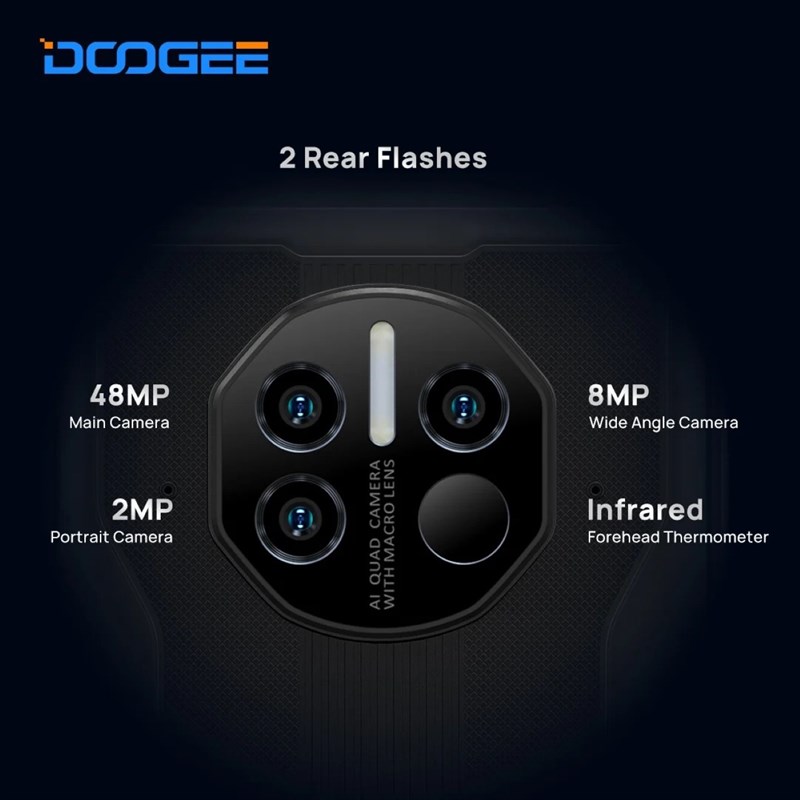 điện thoại thông minh siêu bền Doogee V10