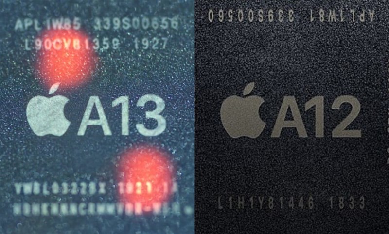 Trong khi iPhone XS Max sử dụng con chip A12 Bionic thì iPhone 11 được trang bị A13 Bionic