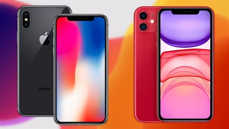 iPhone 11 sử dụng tấm nên LCD trong khi iPhone XS Max được trang bị tấm nền OLED.