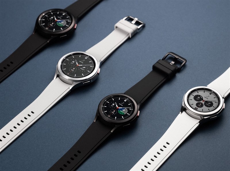 Galaxy Watch 4 bản Classic sẽ có viền xoay vật lý hầm hố hơn. Nguồn: Samsung. Galaxy Watch 4 bản Classic sẽ có viền xoay vật lý hầm hố hơn. Nguồn: Samsung.