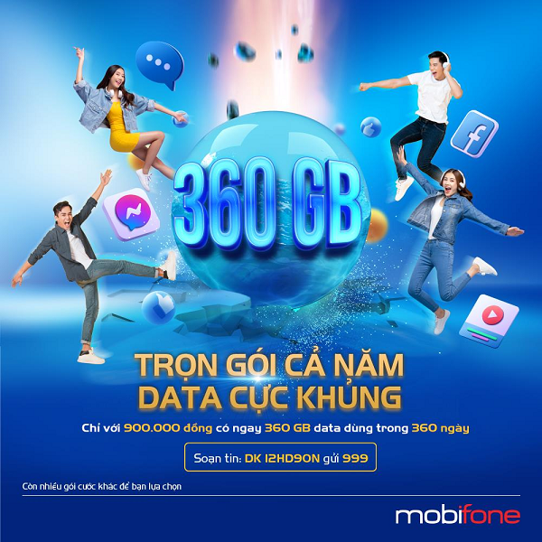 Ưu đã data MobiFone