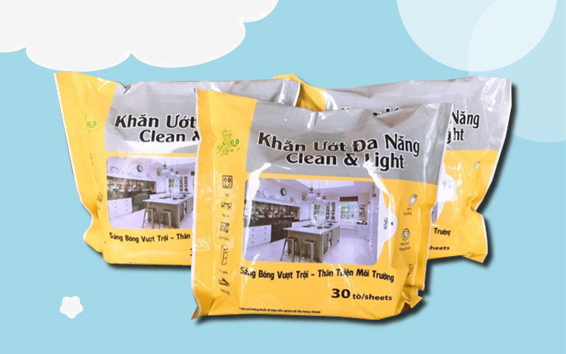 Khăn ướt đa năng HLP Clean & Light