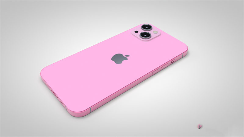 iPhone 13 mini concept màu hồng. Nguồn: artstation.