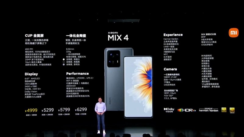 Vừa mới ra mắt Xiaomi MI MIX 4 đã hút hồn MiFans bởi màn hình vô khuyết, cụm camera hầm hố, hiệu năng mới là điểm đáng nói tới